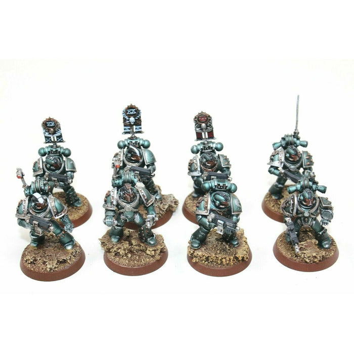 Warhammer Chaos Space Marines Tactical Marines MKIV Well Painted - JYS71 - Tistaminis