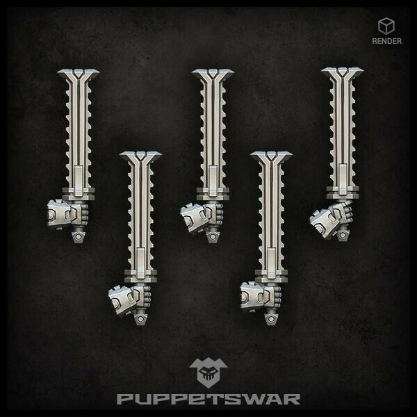 Puppets War Jigswords (right) New - Tistaminis