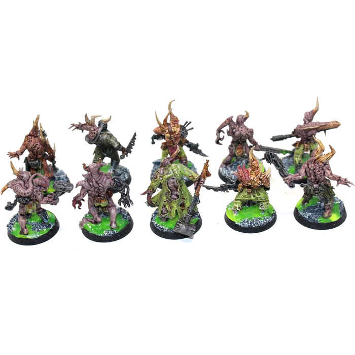 Warhammer Chaos Space Marines Pox Walkers Well Painted - A9 - Tistaminis