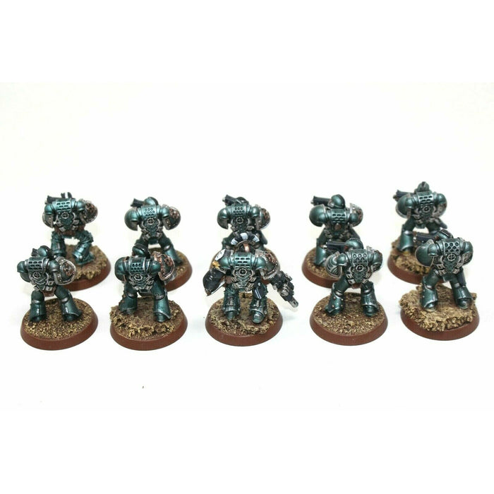 Warhammer Chaos Space Marines Tactical Marines MKIV Well Painted - JYS71 - Tistaminis