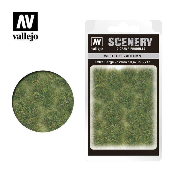 Vallejo WILD TUFT AUTUMN X-LARGE, 12MM, 17 UNITS Tuft - TISTA MINIS