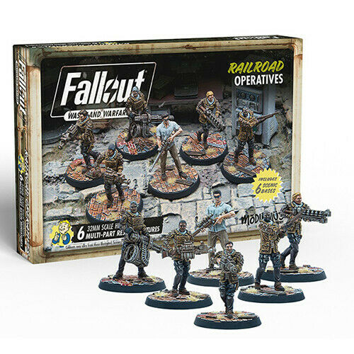 FALLOUT WASTELAND WARFARE: RAILROAD OPERATIVES	Apr 15 Pre-Order - Tistaminis