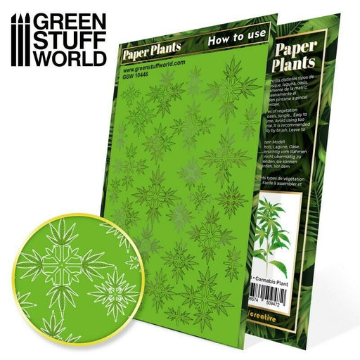 Green Stuff World Paper Plants - Cannabis New - Tistaminis