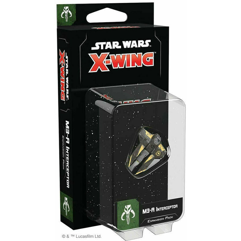 Star Wars X-Wing 2nd Ed: M3-A Interceptor Expansion Pack New - TISTA MINIS