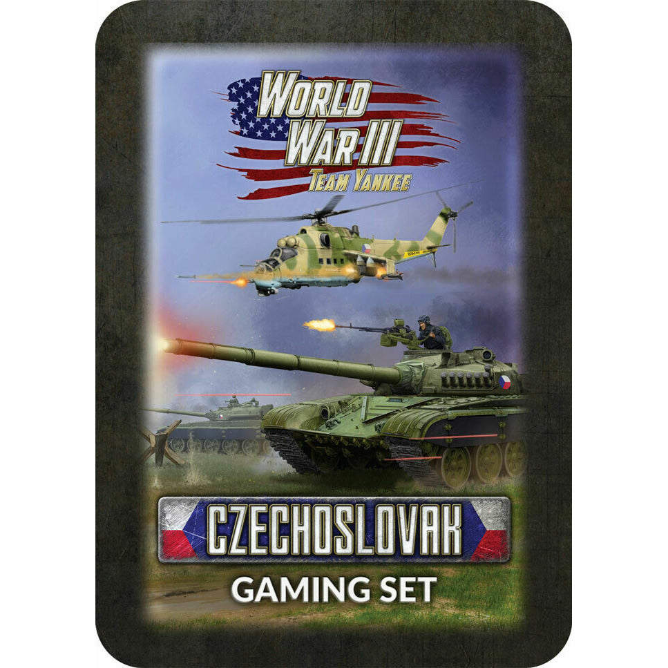 WWIII: Team Yankee Czechoslovak Gaming Set New - Tistaminis
