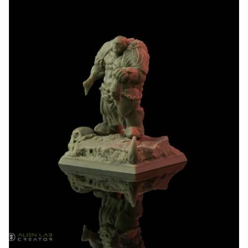 Alien Lab Miniatures OGRE HEAD HUNTER New - Tistaminis