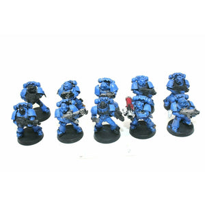 Warhammer Space Marines Tactical Squad With Missile Launcher And Flamer - JYS54 - TISTA MINIS