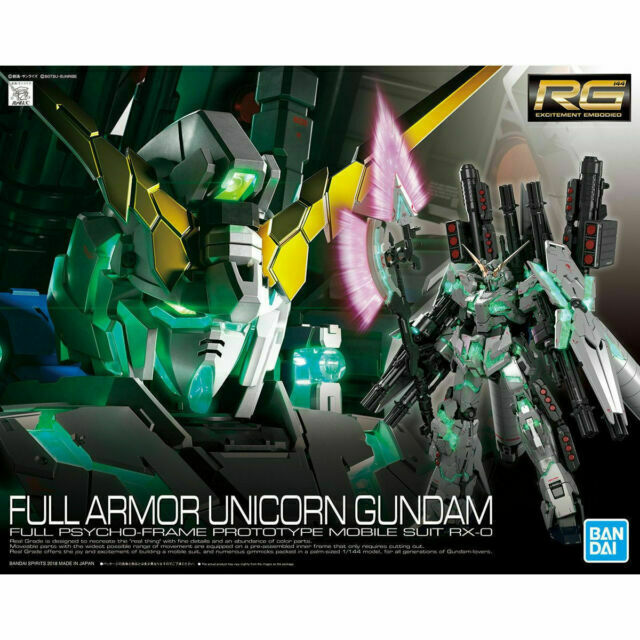 Gundam RG 1/144 FULL ARMOR UNICORN GUNDAM New - Tistaminis