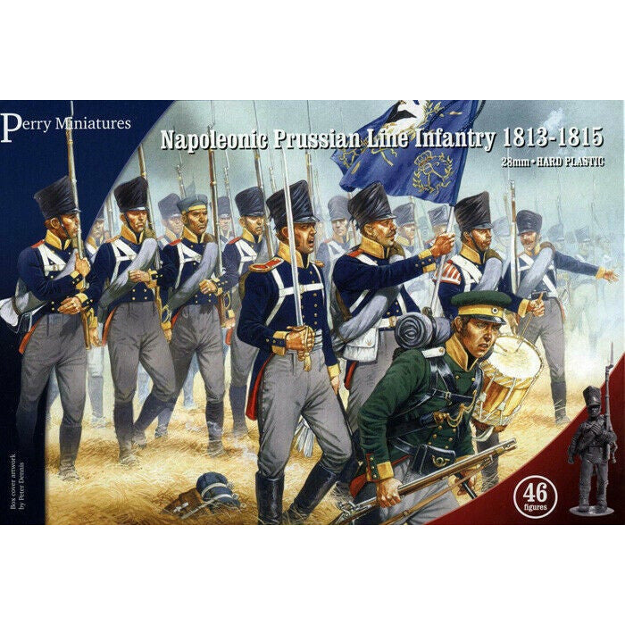 Perry Miniatures Napoleonic Prussian Line Infantry 1813-1815 New - Tistaminis