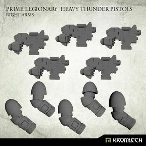Kromlech Prime Legionaries CCW Arms: Heavy Thunder Pistols [right] (5) New - Tistaminis