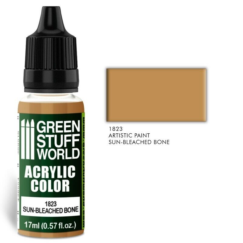 Green Stuff World Acrylic Color Sun-Bleached Bone - Tistaminis