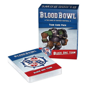 Warhammer Bloodbowl Black Orc Team Card Pack New - Tistaminis