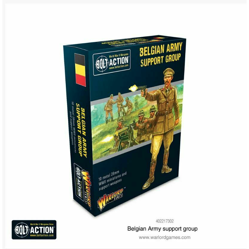 Bolt Action Belgian Army Support Group New - 402217302 - TISTA MINIS