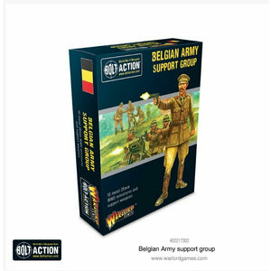 Bolt Action Belgian Army Support Group New - 402217302 - TISTA MINIS