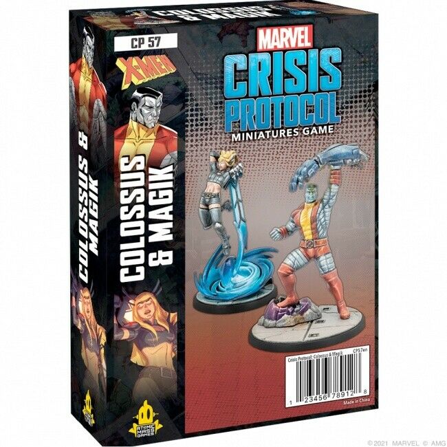 Marvel Crisis Protocol: Colossus & Magik Character Pack Feb 2022 Pre-Order - Tistaminis