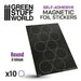 Green Stuff World Magnetic Precut Sizes - Adhesive Round 60mm New - Tistaminis