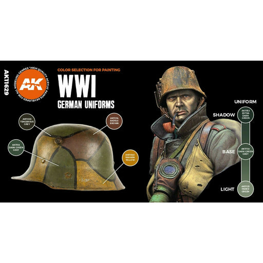 AK Interactive 3G WWI German Uniform New - Tistaminis