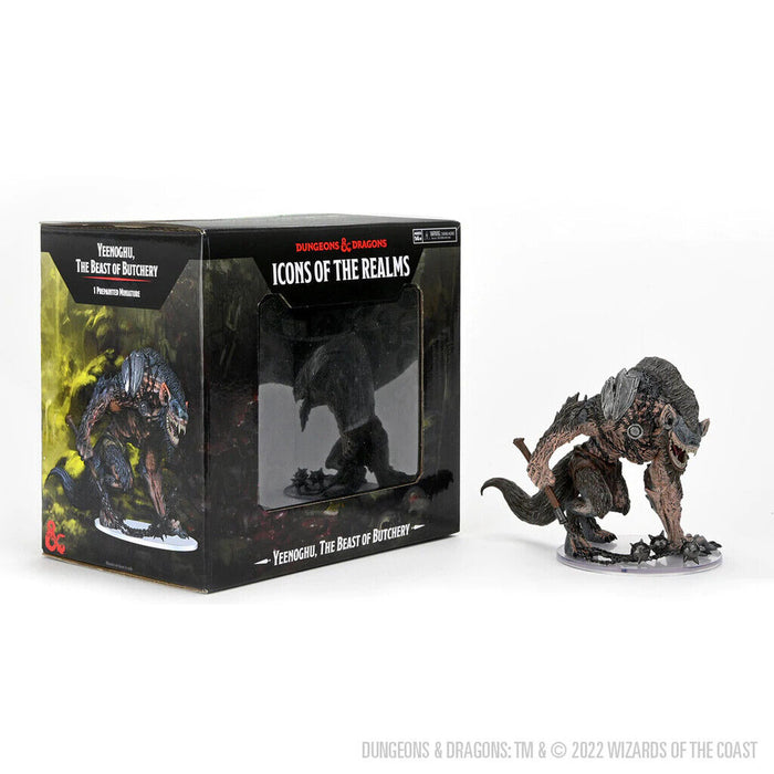 Dungeons & Dragons Icons of the Realms Miniatures: Yeenoghu:The Beast of Butcher - Tistaminis