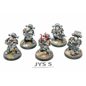 Warhammer Chaos Space Marines Iron WarriorsCombat Squad Well Painted JYS5 - Tistaminis