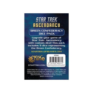 Star Trek Ascendancy Expansion: Breen Confederacy Dice (x9) New - Tistaminis