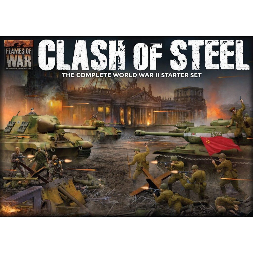 Flames of War Clash of Steel Starter Set (LW German vs Soviet)Feb 15th Pre-Order - Tistaminis