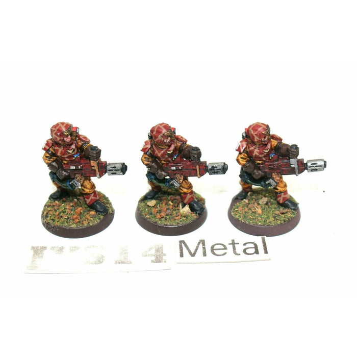 Warhammer Imperial Guard Cadian With Melta Guns Metal Well Painted JYS14 - Tistaminis