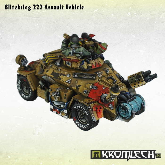 Kromlech Blitzkrieg 222 Assault Vehicle New - TISTA MINIS