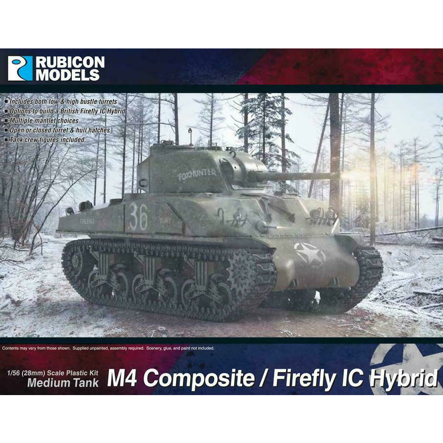 Rubicon American M4 Sherman Composite / Firefly IC Hybrid New - Tistaminis