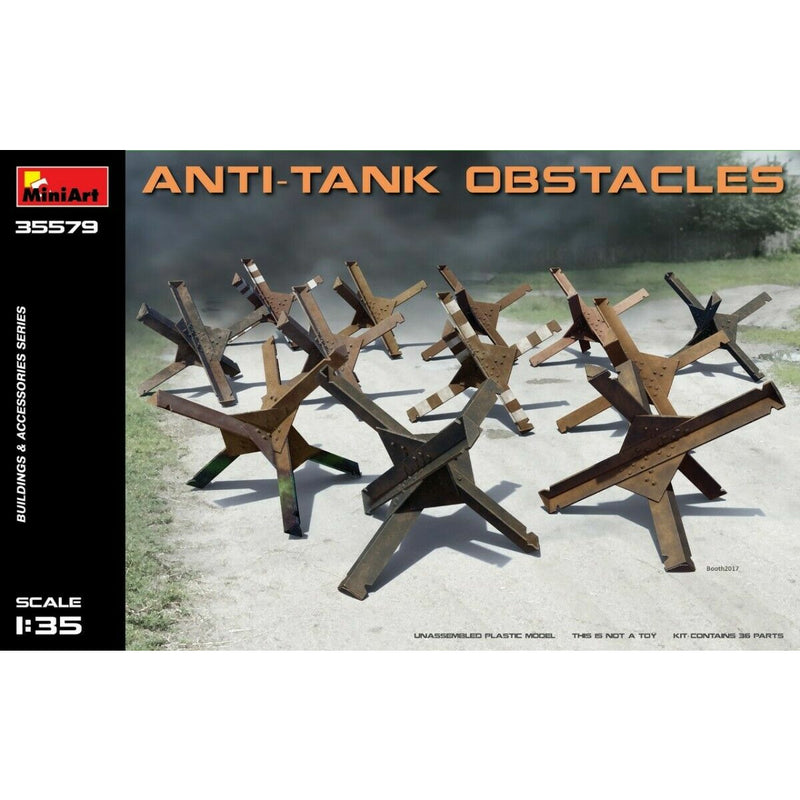 MiniArt Anti-tank Obstacles (1/35) New - TISTA MINIS
