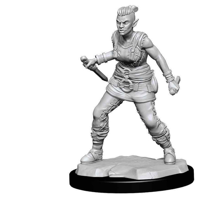 D&D Nolzur's Marvelous Unpainted Miniatures: Wave 13: Orc Barbarian Female New - TISTA MINIS