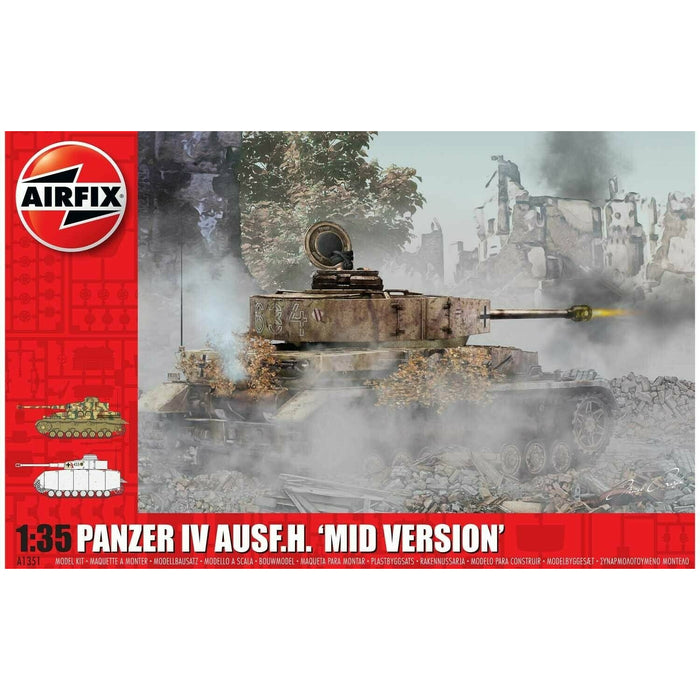 Airfix PANZER IV AUSF H., MID AIR01316 (1/35) New - TISTA MINIS