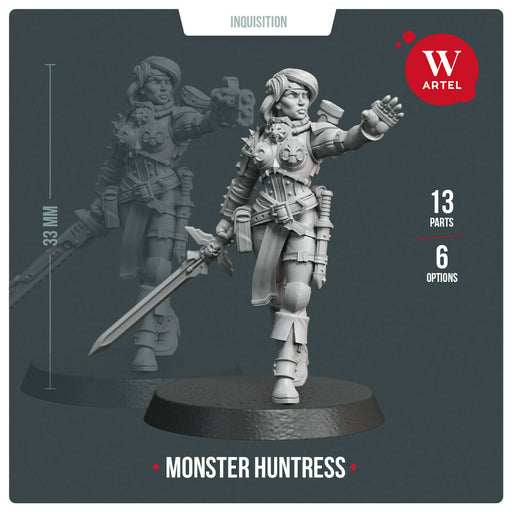 Artel Miniatures - Monster Huntress New - TISTA MINIS