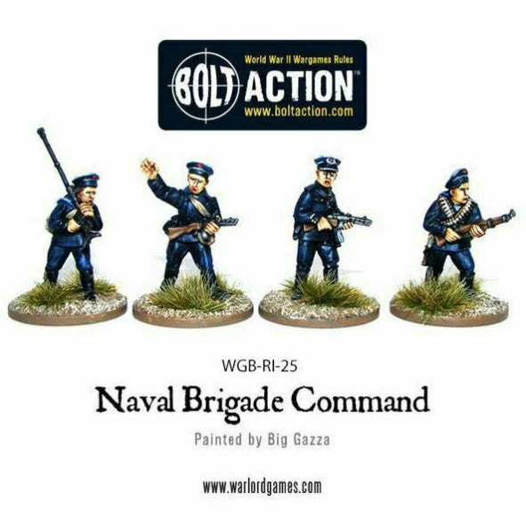 Bolt Action Soviet Naval Brigade Command New - Tistaminis