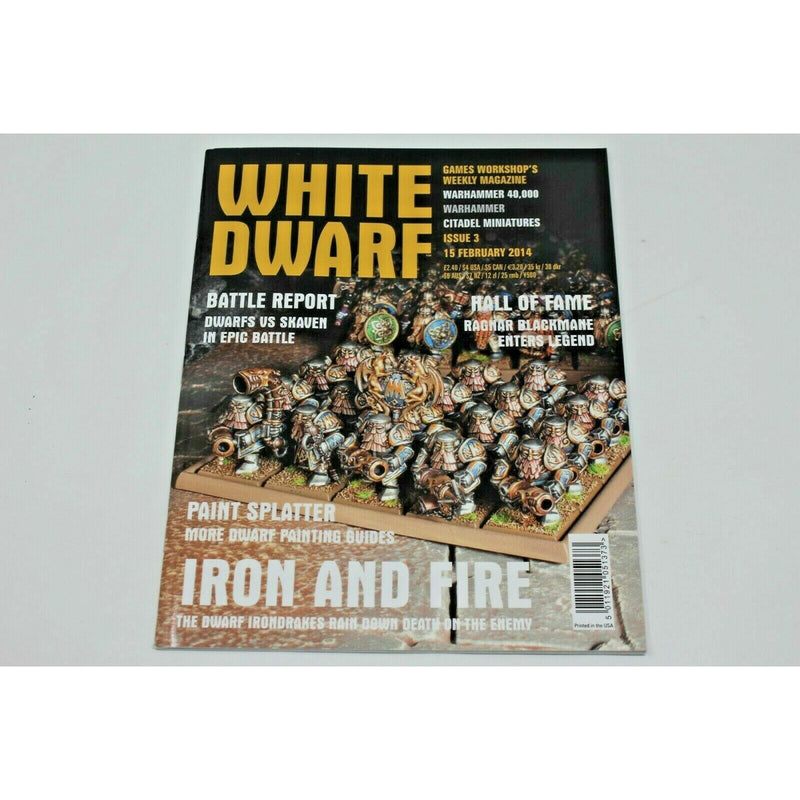 Warhammer White Dwarf Small Issue 3 February 2014 - WD3 | TISTAMINIS