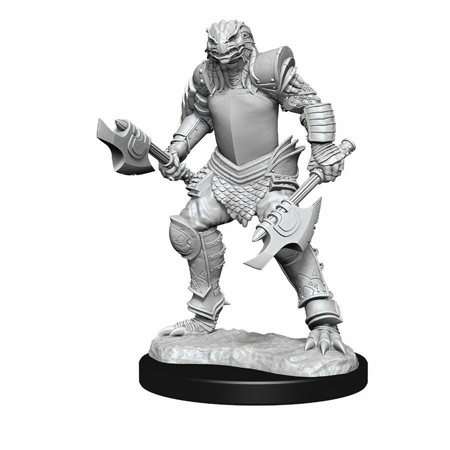 Dungeons and Dragons	Nolzur's Marvelous Miniatures: Wave 15: Dragonborn Fighter - Tistaminis