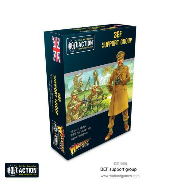 Bolt Action Great Britain BEF Support Group - 402211010 - TISTA MINIS