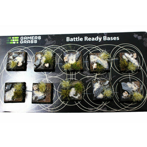 Gamers Grass Winter Bases Square 20mm (x10) - TISTA MINIS
