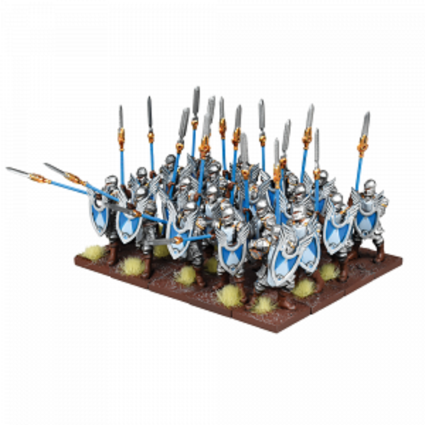 Kings of War Basilean Men at Arms Regiment New - TISTA MINIS