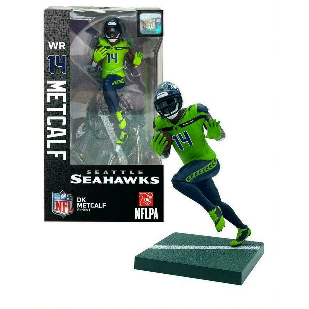 PSA NFL D.K. METCALF - SEATTLE SEAHAWKS ACTION FIGURE SERIES 1 New - Tistaminis