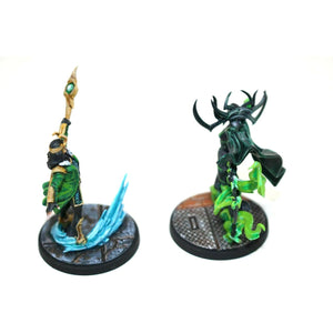 Marvel Crisis Protocol Loki And Hela Well Painted - Tistaminis