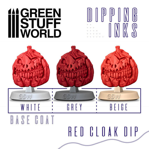 Green Stuff World Dipping ink 60 ml - RED CLOAK DIP New - Tistaminis