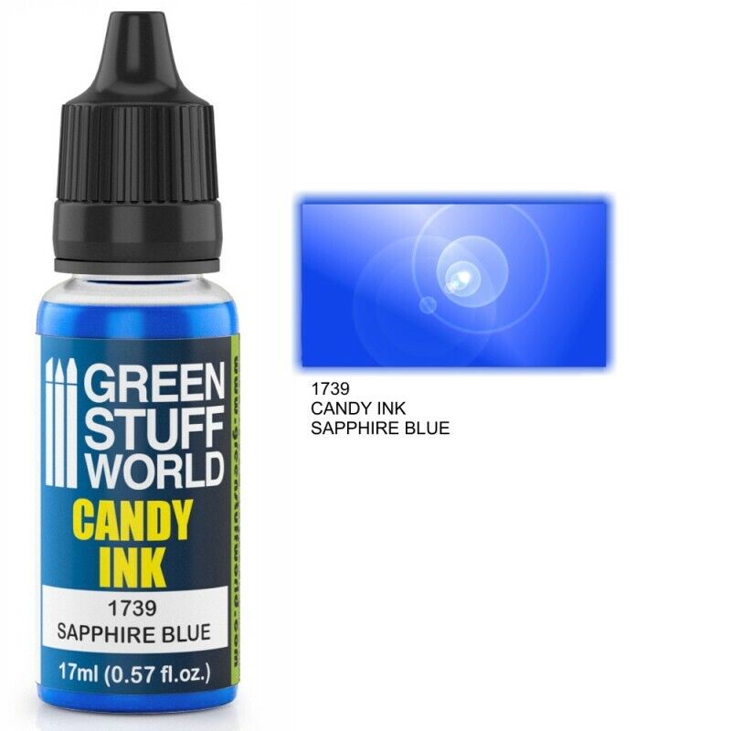 Green Stuff World Inks Candy Ink SAPPHIRE BLUE - Tistaminis