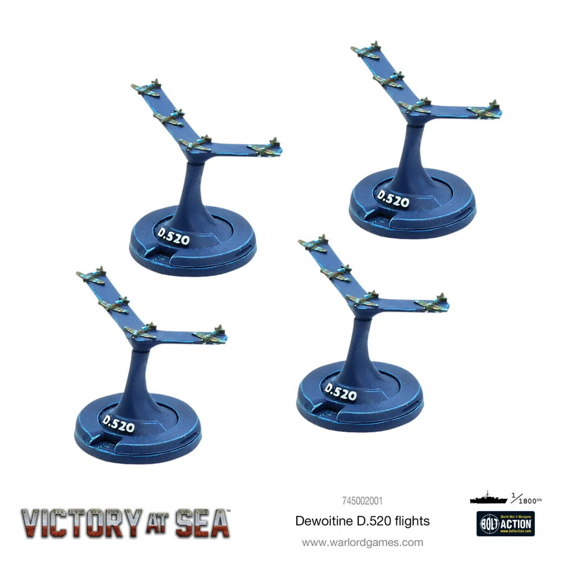 Victory at Sea: Dewoitine D.520 flights New - Tistaminis