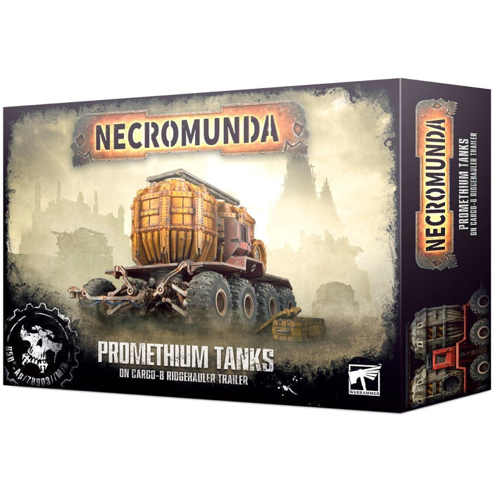 NECROMUNDA PROMETHIUM TANKS ON CARGO-8 TRAILER Pre-Order - Tistaminis