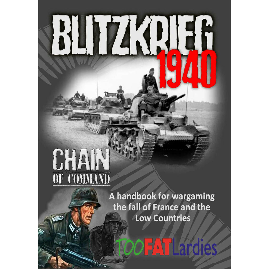 Too Fat Lardies Chain of Command: Blitzkrieg 1940 New - Tistaminis