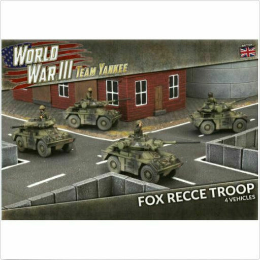 Team Yankee British Fox Recce Troop New - TISTA MINIS