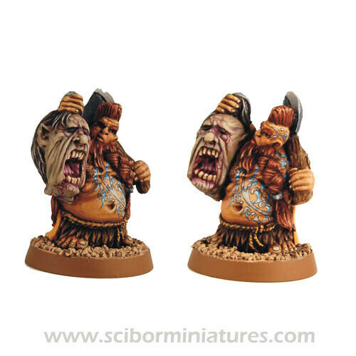 Scibor Miniatures Dwarf Troll Killer New - TISTA MINIS