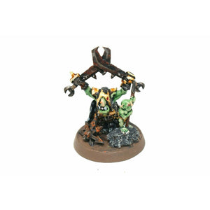 Warhammer Orcs And Goblins Goblin Warboss Metal Well Painted JYS6 - Tistaminis