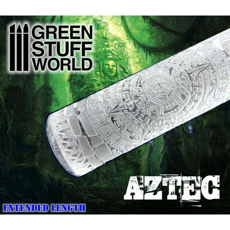 Green Stuff World Rolling Pin AZTEC New - TISTA MINIS