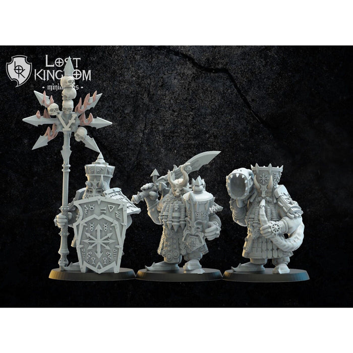 Lost Kingdoms	Immortal Regiment Command Group - 3D Printed - Tistaminis